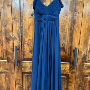 Elegant Blue Evening Gown